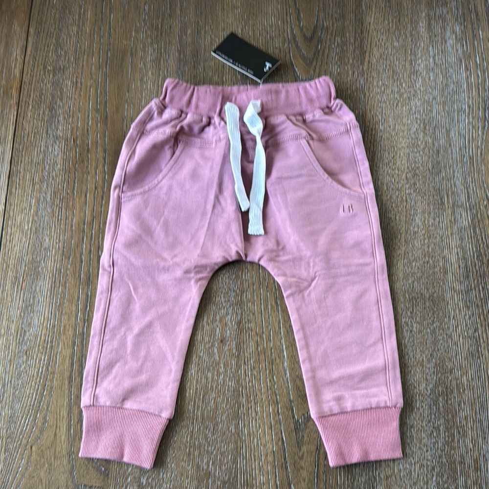 Pink Kids Jogger Pants
